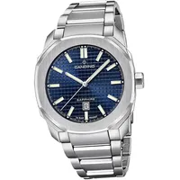 Candino Herren Uhr Analog Sport Armbanduhr silber D2UC4754/2 -