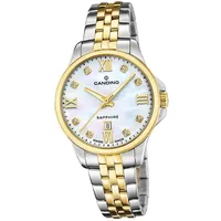 Candino Edelstahl silber gold Elegance Armbanduhr UC4767/1