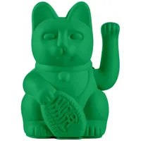 Donkey Lucky Cat Vivid Green - Winkekatze, Maneki Neko