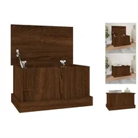 VidaXL Truhe Braun Eiche-Optik 50x30x28 cm Holzwerkstoff