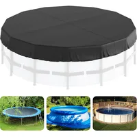 Vevor runde Poolabdeckung, 4,57 m, Solarabdeckungen für Aufstellpools, Sicherheits-Poolabdeckung