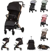 Chipolino Kinderwagen, Buggy Pixie zusammenklappbar Getränkehalter Korb 22 kg