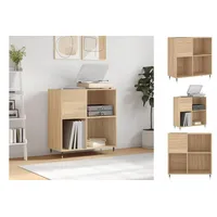 VidaXL Plattenschrank Sonoma-Eiche 84,5x38x89 cm Holzwerkstoff