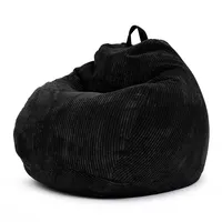 Green Bean Sitzsack Schwarz,