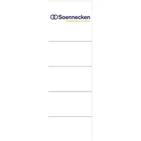 SOENNECKEN Ordneretikett 3350 breit/kurz sk weiß 10 St./Pack.
