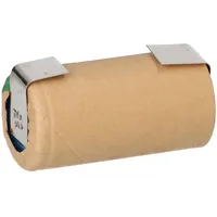 Panasonic Akku Sub-C 1,2V 3000mAh PBK300SCEY1 PP Pappmantel U-Lötfahne