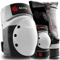 SKATEWIZ Schoner-Set Erwachsene Skateboard Rollschuhe Schlittschuhe Protektoren 3er Set