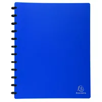 Exacompta 86362E 4er Pack Ringmappe mit 30 herausnehmbare Hüllen,