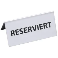 Contacto Tischschild RESERVIERT,
