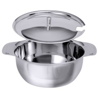 Contacto Deckel in silber | Gr.: onesize