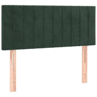 VidaXL Kopfteil Dunkelgrün 90x5x78/88 cm Samt