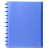 Exacompta 86352E 4er Pack Ringmappe mit 30 herausnehmbare Hüllen,