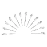 Amefa Kuchengabeln Scandinave silber poliert, 12 St.