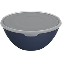 Rotho Schüssel + Deckel Caruba, 8 l midnight blau