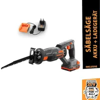 FUXTEC Akku Säbelsäge 20V E1SS20 Elektrische Säge Fuchsschwanz –