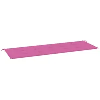 VidaXL Gartenbank-Auflage Rosa 150x50x4 cm Oxford-Gewebe