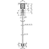 Hawa sliding solutions Beschlägesatz HAWA-Junior 80/GS