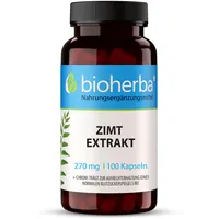 Bioherba Zimt Extrakt 270 mg 100 Kapseln