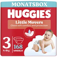 Huggies Little Movers, Größe 3 168 St. (3 x