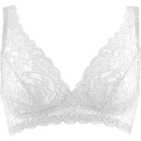 Hanro Bralette, Spitze, Modell Moments Weiss, 75A