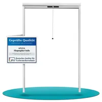 APANA Insektenschutz Fenster Rollo 190 x 200 cm weiß