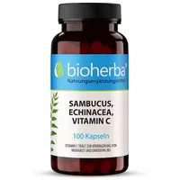 Bioherba Sambucus Echinacea Vitamin C Kapseln 41 g