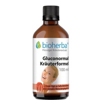 Bioherba Gluconormal Kräuterformel Tropfen, Tinktur 100 ml