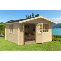 Weka Gartenhaus 401 Gr.2, natur 40 mm, V70, DT,