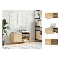 VidaXL Plattenschrank Sonoma-Eiche 85x38x48 cm Holzwerkstoff