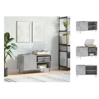 VidaXL Plattenschrank Betongrau 85x38x48 cm Holzwerkstoff