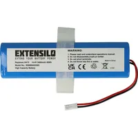 EXTENSILO Akku kompatibel mit iLife X750 Saugroboter (3400 mAh,
