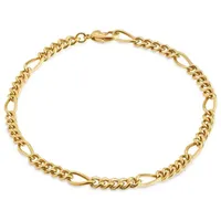 Boccia Titanium Boccia 03051-02 Damenarmband Titan Goldfarben