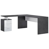 INOSIGN Eckschreibtisch »New Selina«, Schreibtisch, Schubkästen, mit oder ohne