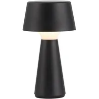Just light. JUST LIGHT LED-Akkutischlampe Abera schwarz