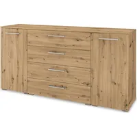 Set One by Musterring Kombikommode "Henderson", braun (eiche artisan),