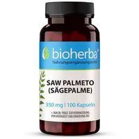 Bioherba Saw Palmeto (Sägepalme) Extrakt 350 mg 100 Kapseln