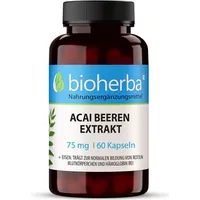 Bioherba Acai Beeren Extrakt 75 mg 60 Kapseln