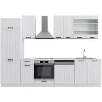 Vicco Küchenzeile Fame-Line 300 cm Weiß