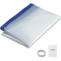 Vevor Staubschutztür Staubschutzwand 230 x 120 cm, Bautür Staubschutztür