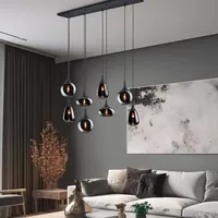 Trio Pendelleuchte Lumina Alu, Eisen, Stahl & Metall