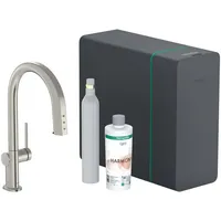 Hansgrohe Aqittura M91 Einhebelmischer Weiß