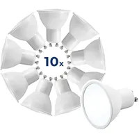 McShine MS-60-10| GU10 6W, 490lm, 6500K, tageslichtweiß,10er-Pack