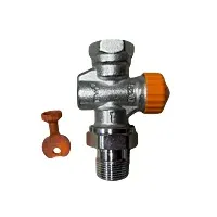 HEIMEIER Thermostat-Ventilunterteil 3912-03.000 Durchgang, DN 20, mit automatischer Durchflussregelung