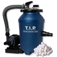 T.I.P. 2in1 Pool-Filterset und Chlordosierer - 15 m3 Becken,