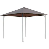 Quick Star Ersatzdach für Garten Pavillon 3x3m Taupe /