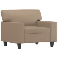 VidaXL Sessel Cappuccino-Braun 60 cm Kunstleder
