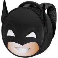 Karactermania Batman Send-Emoji Rucksack, Schwarz, 22 x 22 cm,