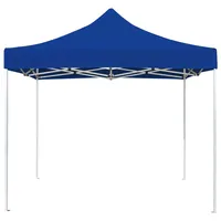 VidaXL Profi-Partyzelt Faltbar Aluminium 2x2 m Blau