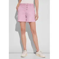 STREET ONE Damen A377611 Jeans Bermuda, Soft Rose Washed,