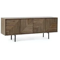 BIZZOTTO TV-Board Darsey aus Mangoholz, 140 cm